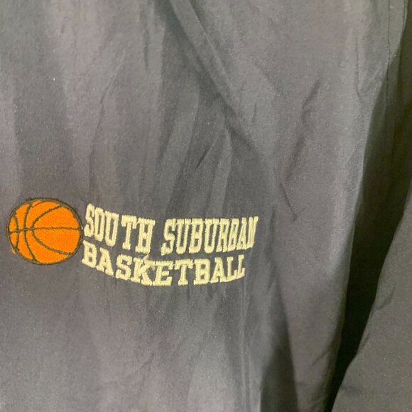 Authentic Apparel South Suburban Basketball Jacket XL Blue - Picture 5 of 7